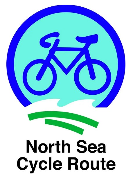 Logo des Nordseeküsten-Radweges