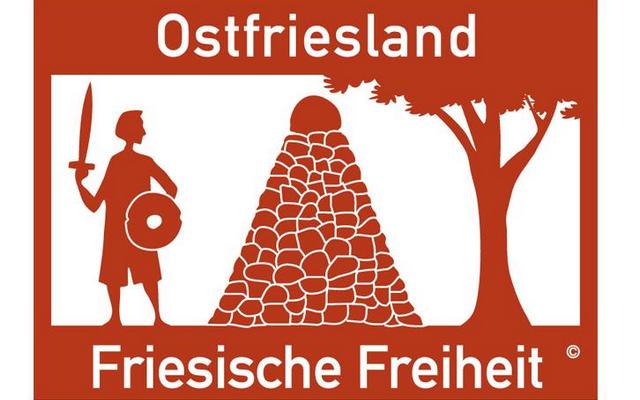 Das Schild der Ostfriesland Friesischen Freiheit